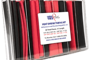 Adhesive Lined Flexible Polyolefin Heat Shrink Tubing Kit 3:1