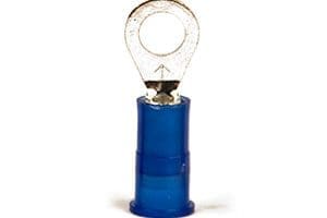 a insulated ring terminal