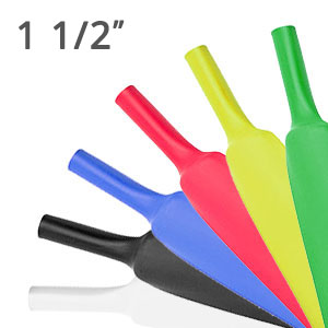 1-1/2" Flexible Polyolefin Tubing (2:1 Shrink Ratio)
