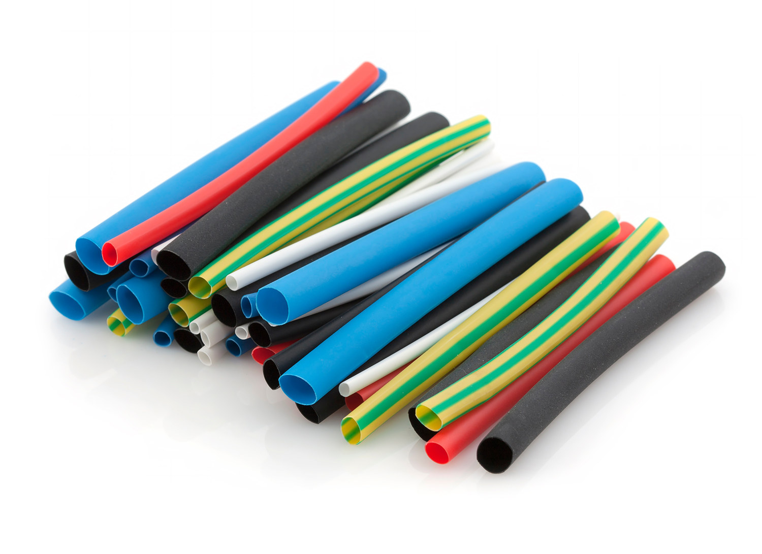 different colors of heat shrink