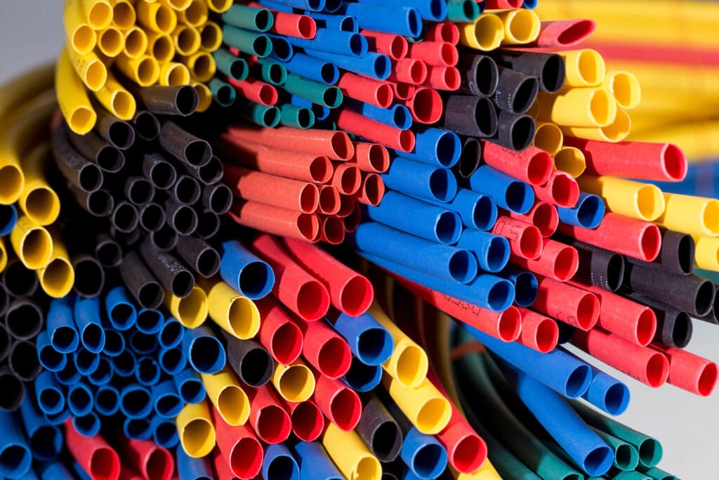 heat shrink in many different colors